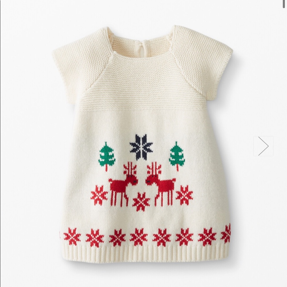 🆕 Hanna Andersson Dear Deer Sweater Dress